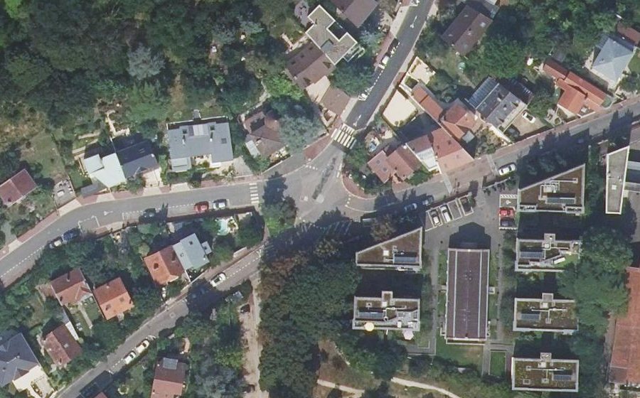 Vue aérienne du Mini-giratoire n°303851520