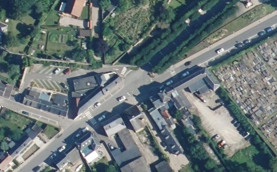 Vue aérienne du Mini-giratoire n°304757999