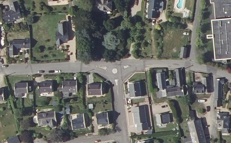 Vue aérienne du Mini-giratoire n°307760969