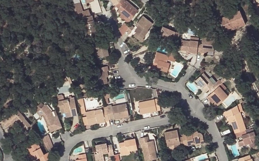 Vue aérienne du Mini-giratoire n°308548478