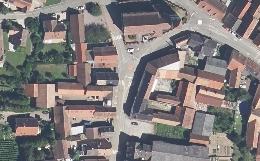 Vue aérienne du Mini-giratoire n°309639944
