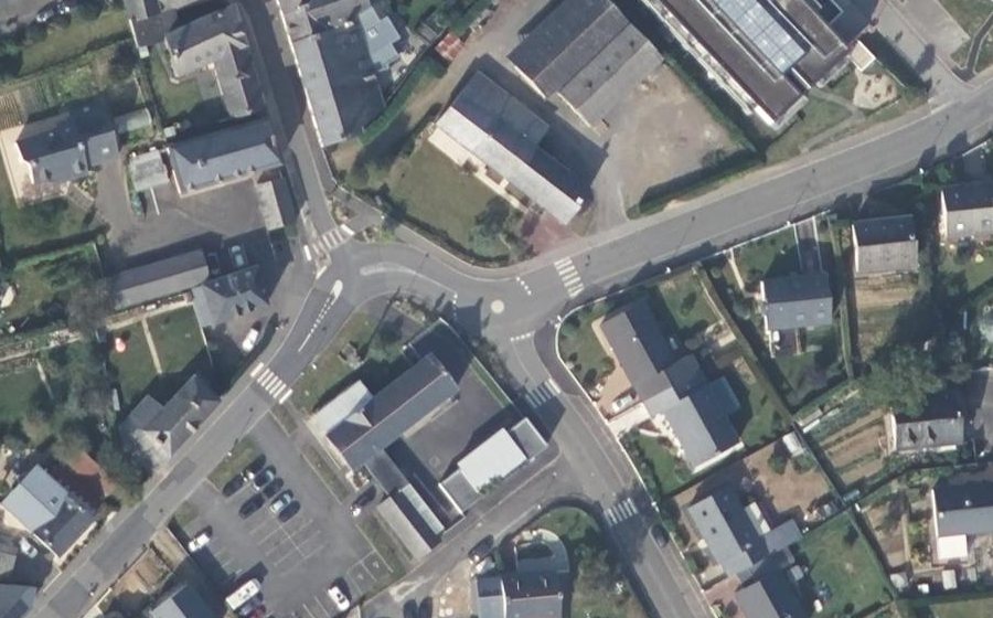 Vue aérienne du Mini-giratoire n°309756743