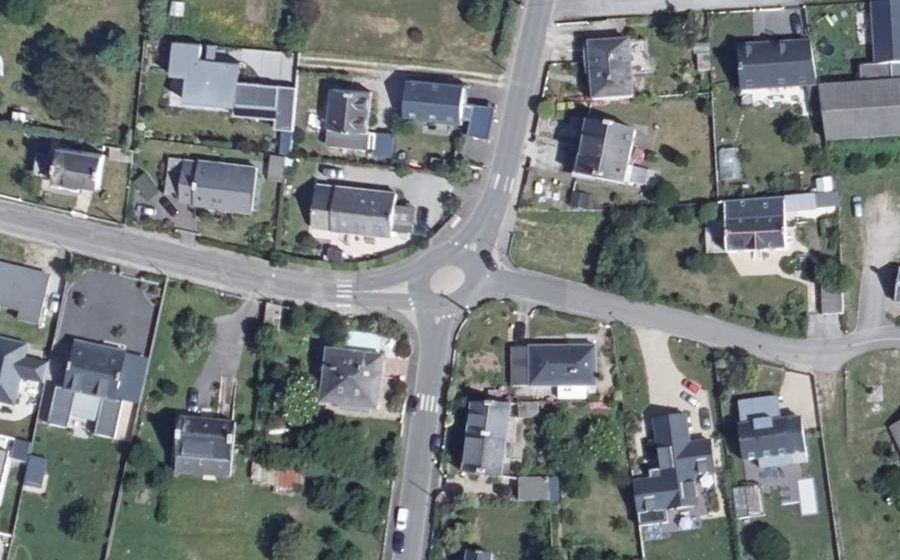 Vue aérienne du Mini-giratoire n°309867580