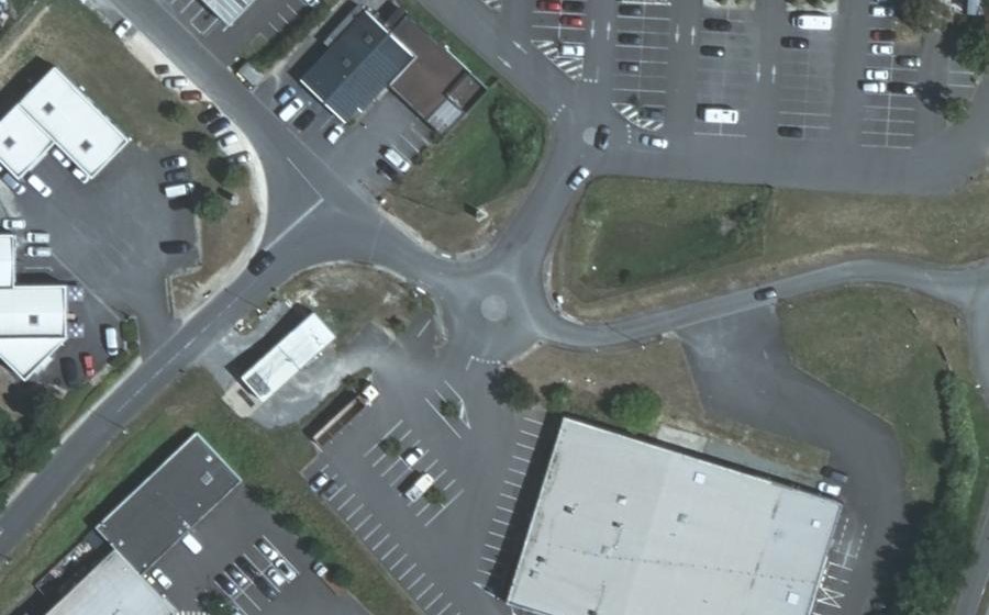 Vue aérienne du Mini-giratoire n°309937539