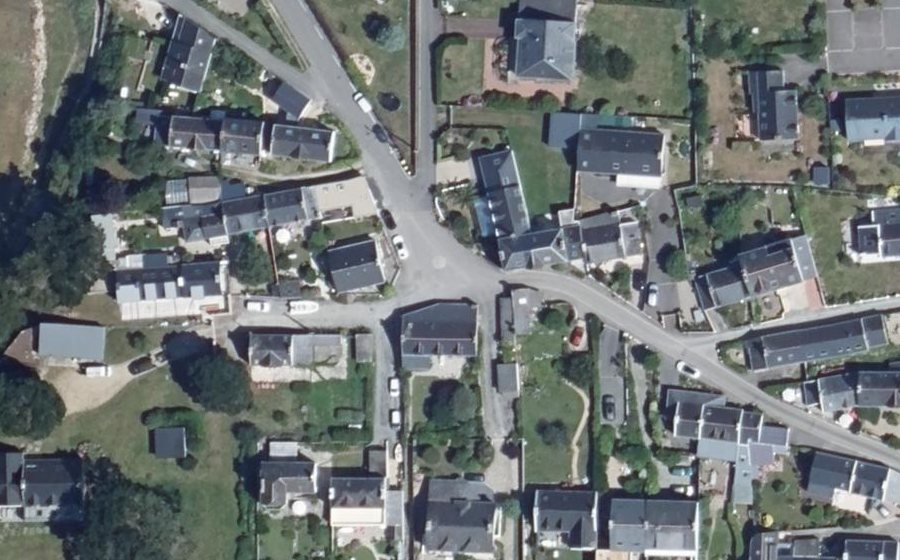 Vue aérienne du Mini-giratoire n°311140645