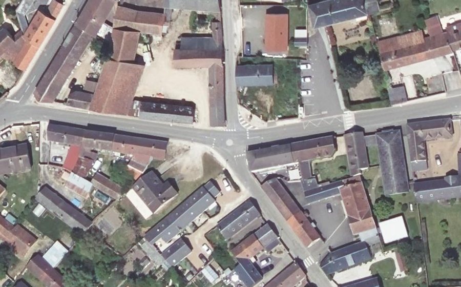 Vue aérienne du Mini-giratoire n°312151857