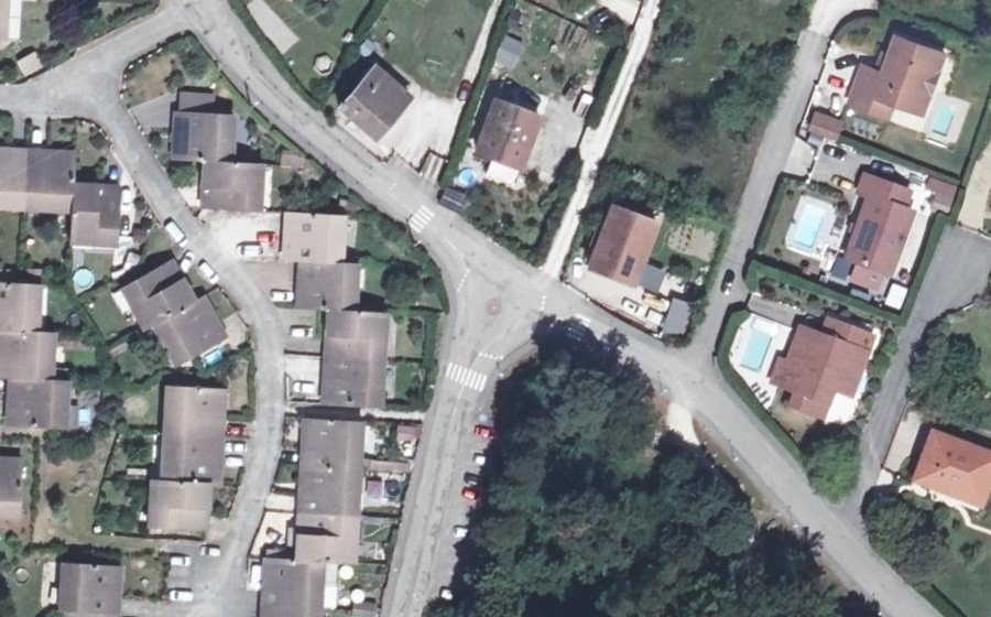 Vue aérienne du Mini-giratoire n°312452064