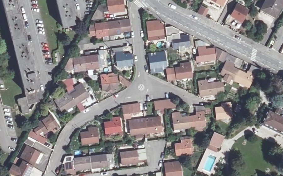 Vue aérienne du Mini-giratoire n°312565530