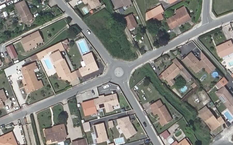 Vue aérienne du Mini-giratoire n°313864077
