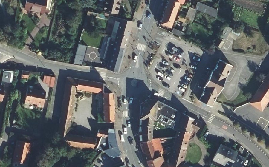 Vue aérienne du Mini-giratoire n°314052028