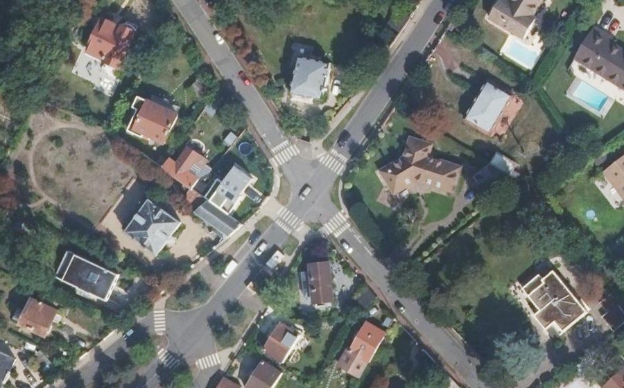 Vue aérienne du Mini-giratoire n°314360155