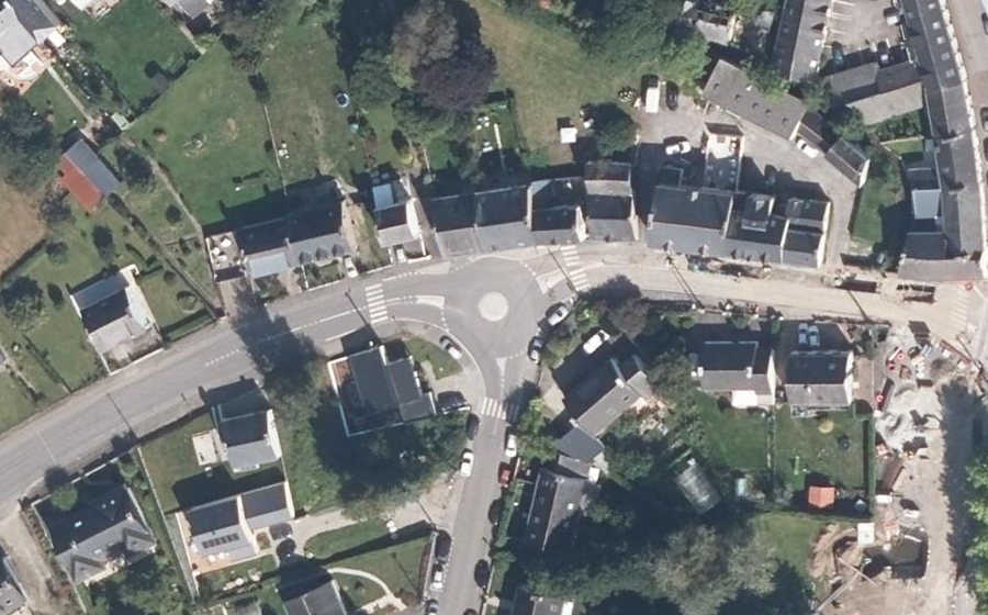 Vue aérienne du Mini-giratoire n°314750691