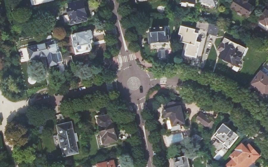 Vue aérienne du Mini-giratoire n°315479451