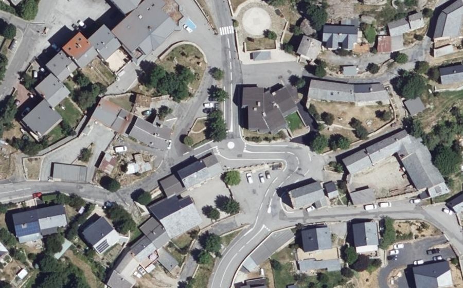 Vue aérienne du Mini-giratoire n°315499836