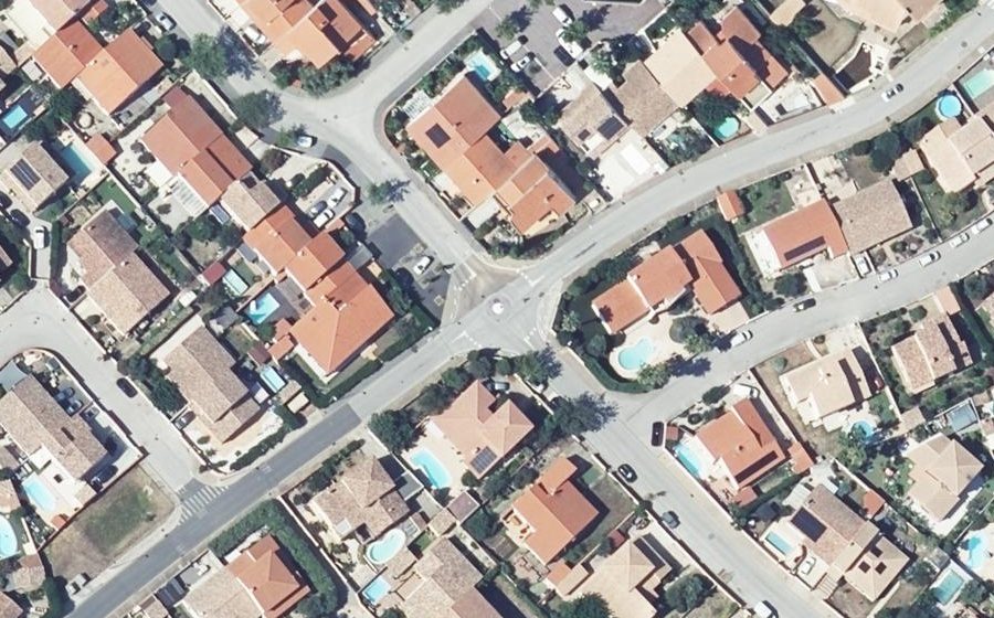 Vue aérienne du Mini-giratoire n°315562947