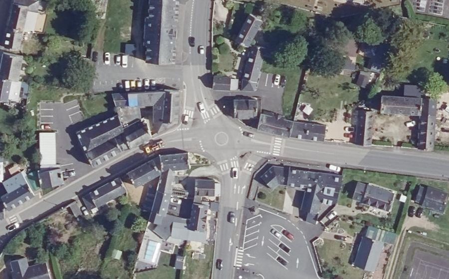 Vue aérienne du Mini-giratoire n°316111722