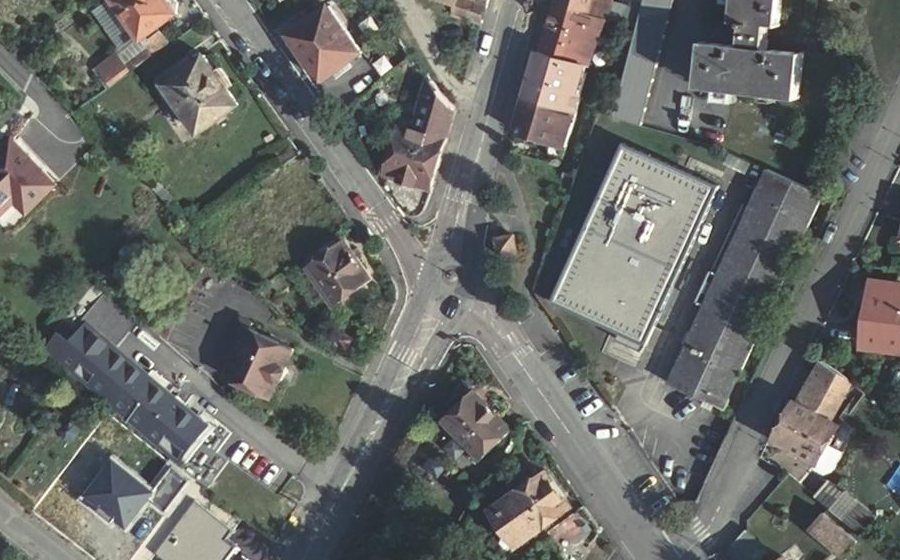 Vue aérienne du Mini-giratoire n°316185658