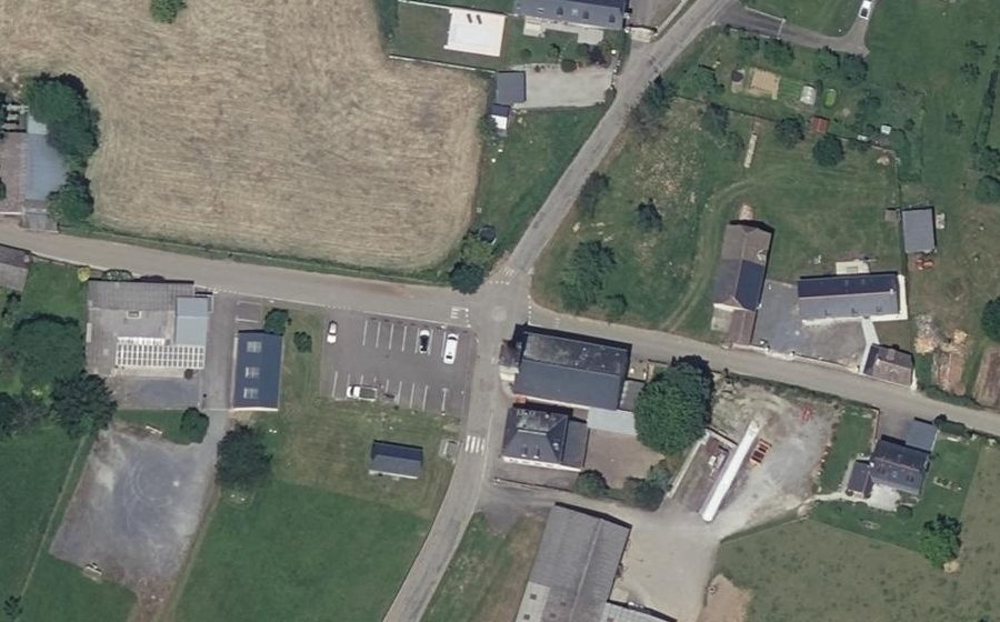 Vue aérienne du Mini-giratoire n°316503564