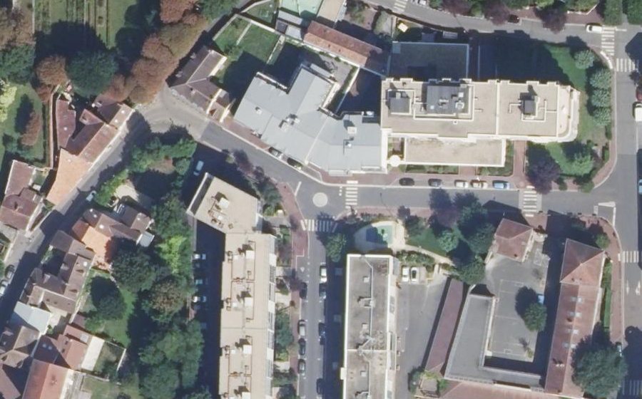 Vue aérienne du Mini-giratoire n°317466862