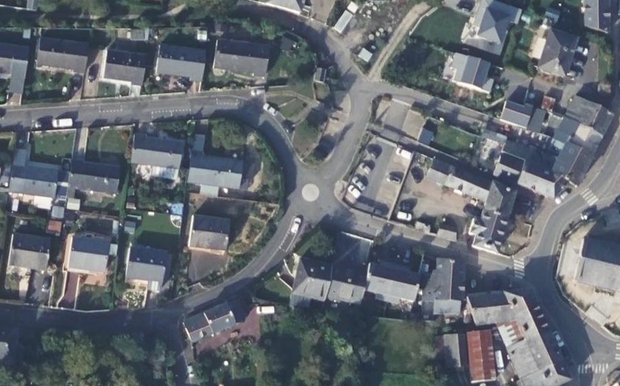 Vue aérienne du Mini-giratoire n°317568765