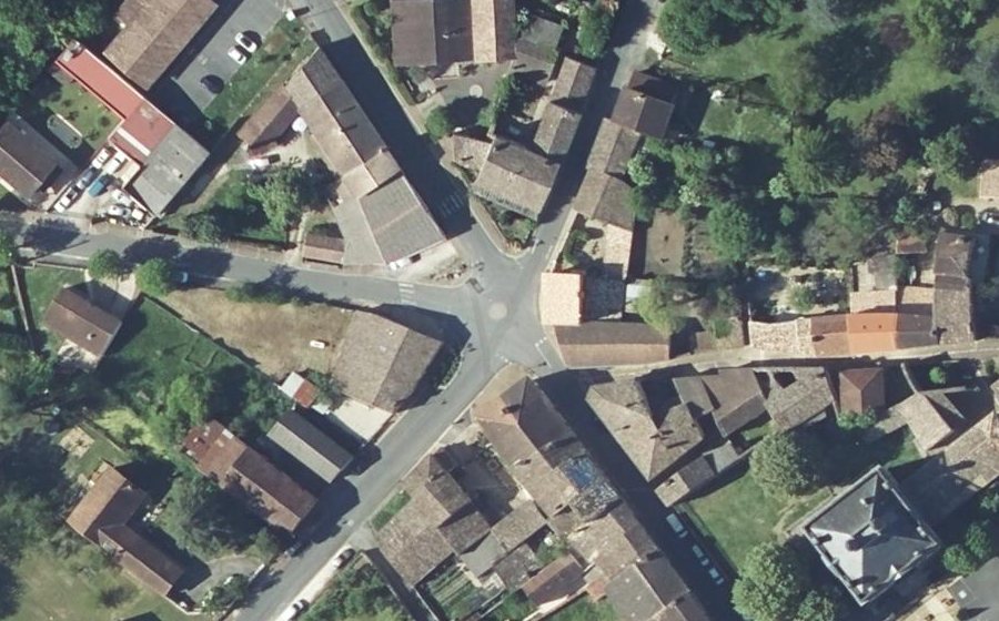 Vue aérienne de la Place Thiers