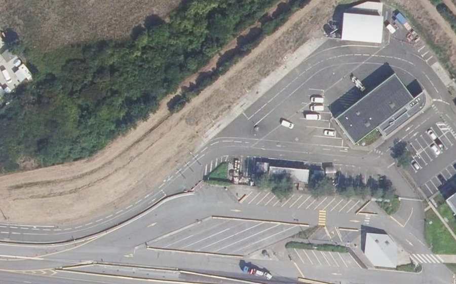 Vue aérienne du Mini-giratoire n°318102966