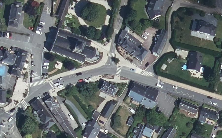 Vue aérienne du Mini-giratoire n°320068134