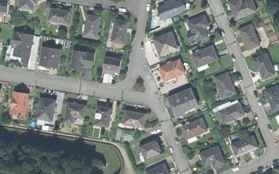 Vue aérienne du Mini-giratoire n°320471696