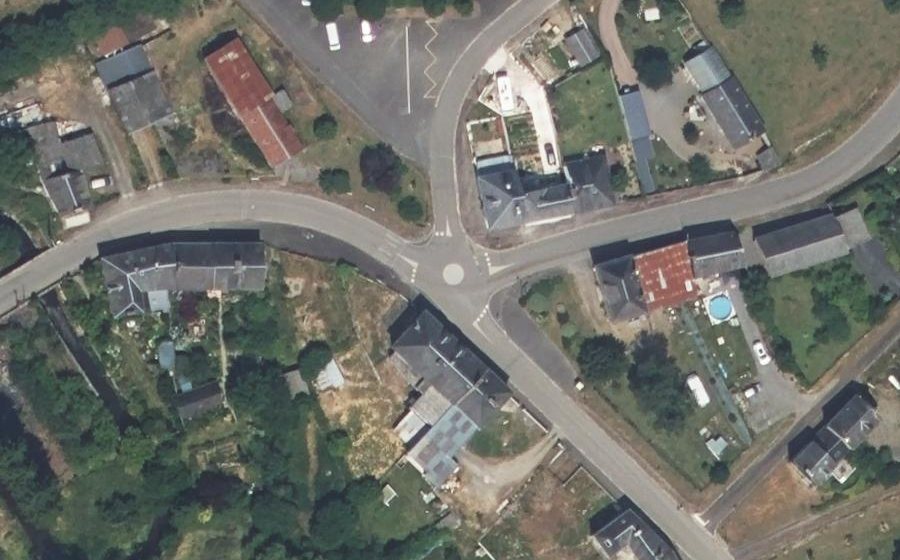 Vue aérienne du Mini-giratoire n°321018162