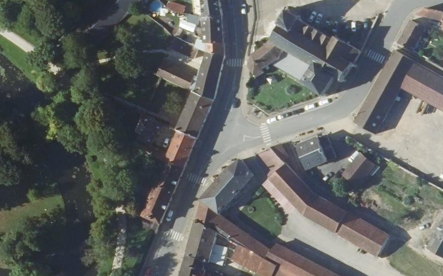 Vue aérienne du Mini-giratoire n°321535949