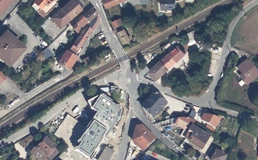 Vue aérienne du Mini-giratoire n°321870233