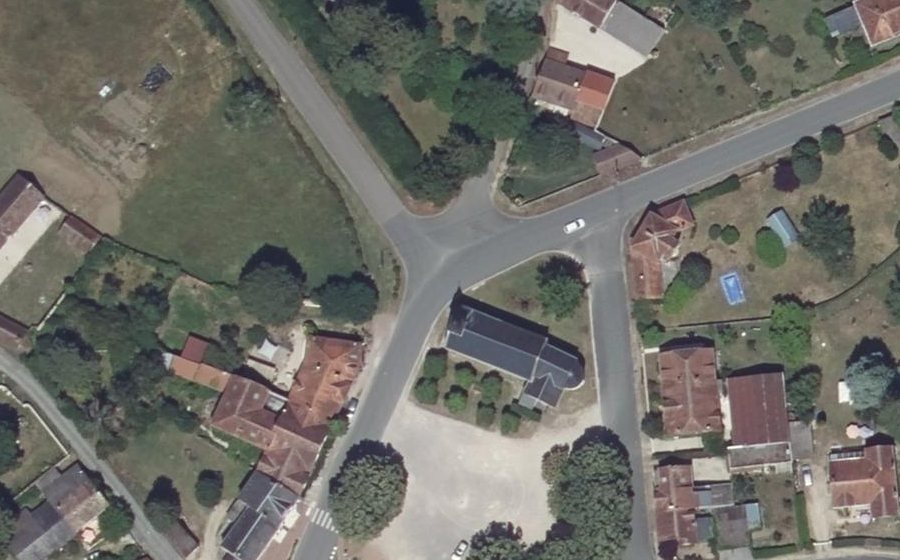 Vue aérienne du Mini-giratoire n°325124915