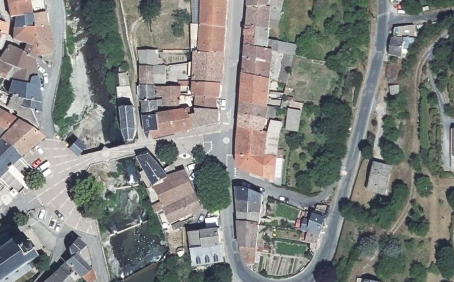 Vue aérienne du Mini-giratoire n°330503096