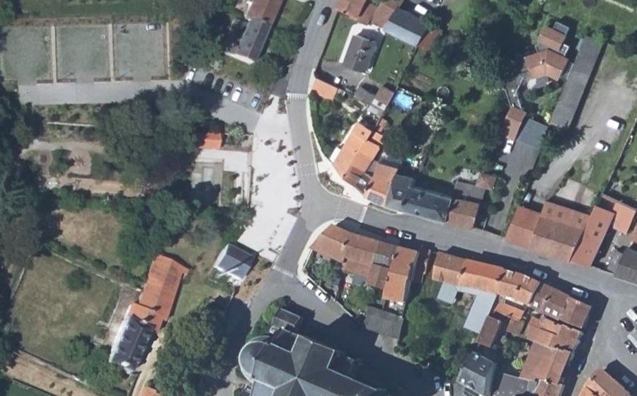 Vue aérienne du Mini-giratoire n°332234800