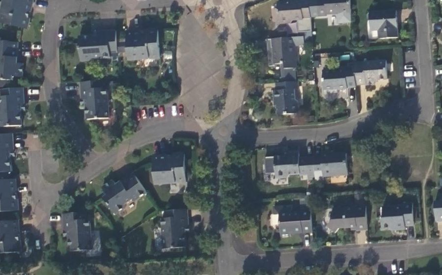 Vue aérienne du Mini-giratoire n°333891165