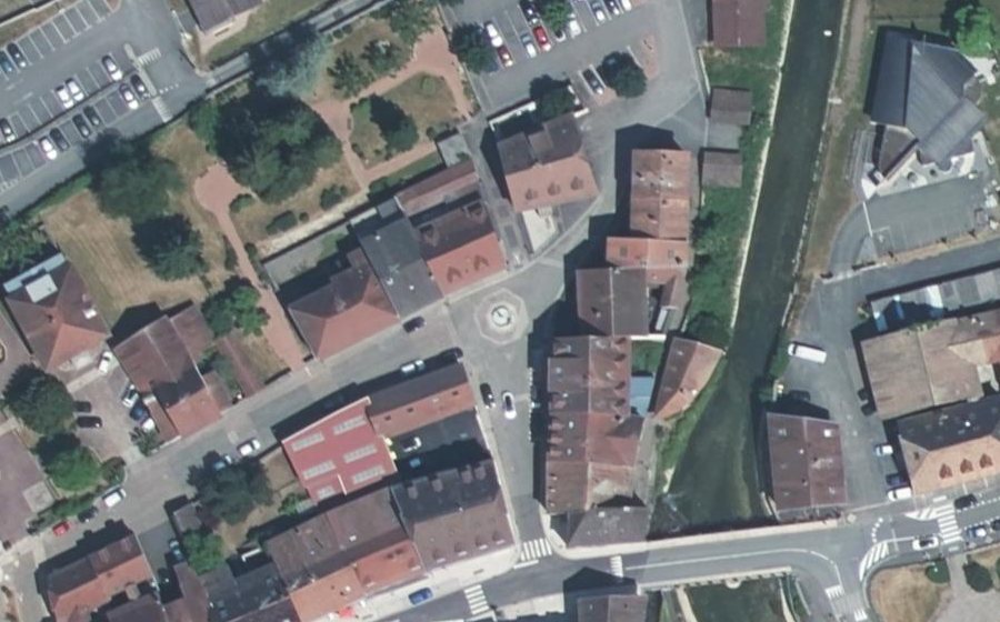 Vue aérienne du Mini-giratoire n°336295873