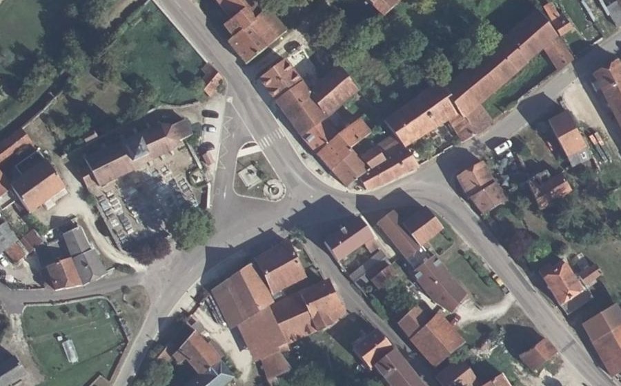 Vue aérienne du Mini-giratoire n°339208400