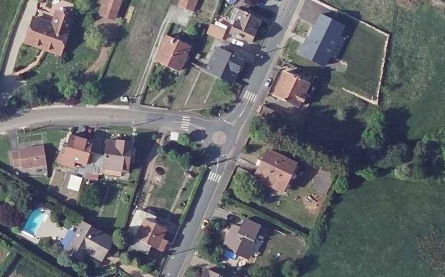 Vue aérienne du Mini-giratoire n°340263869