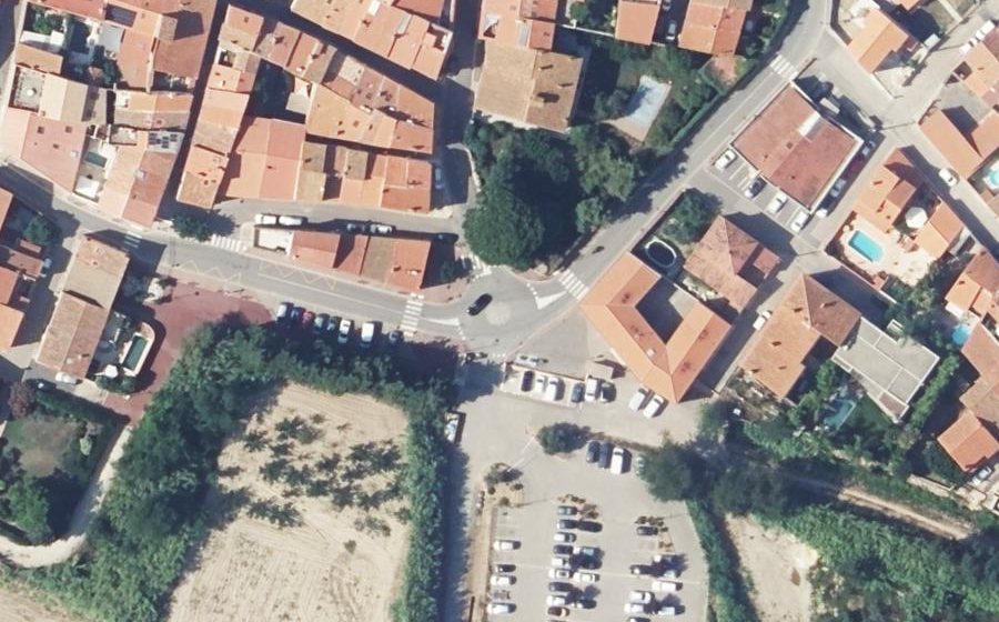 Vue aérienne du Mini-giratoire n°343229858