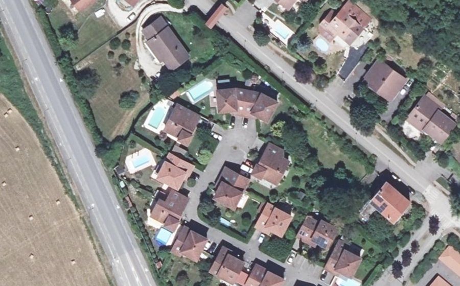 Vue aérienne du Mini-giratoire n°344726129