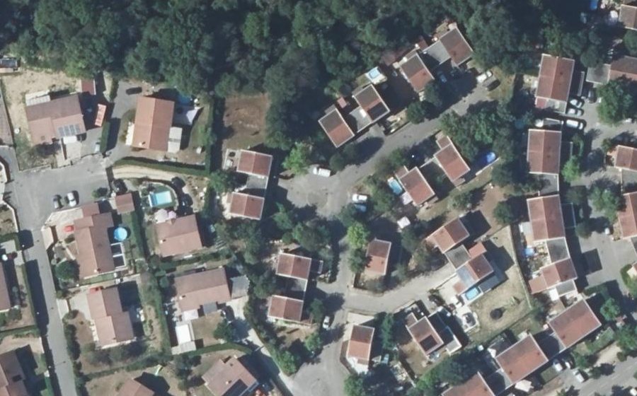 Vue aérienne du Mini-giratoire n°345147432