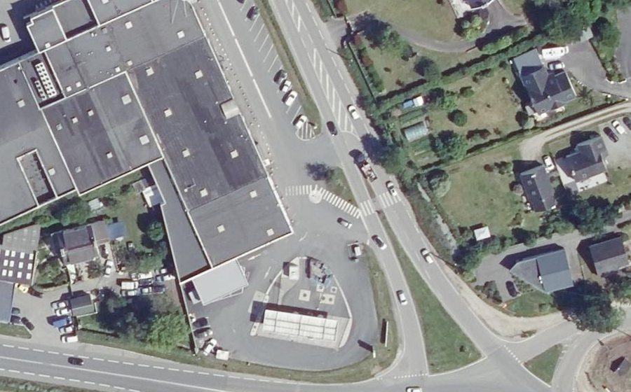Vue aérienne du Mini-giratoire n°345801665