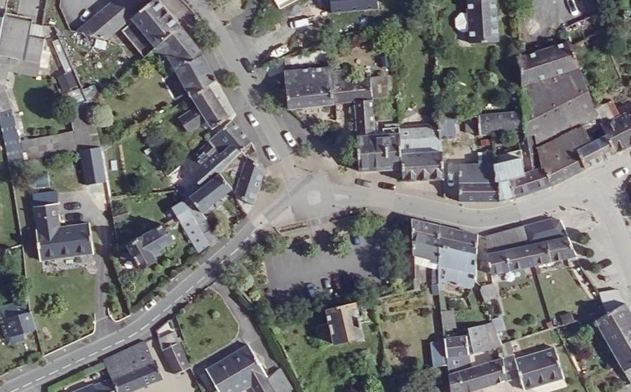 Vue aérienne du Mini-giratoire n°345801749