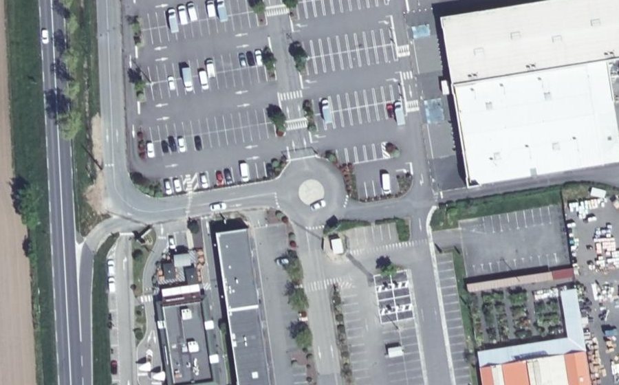 Vue aérienne du Mini-giratoire n°346255903