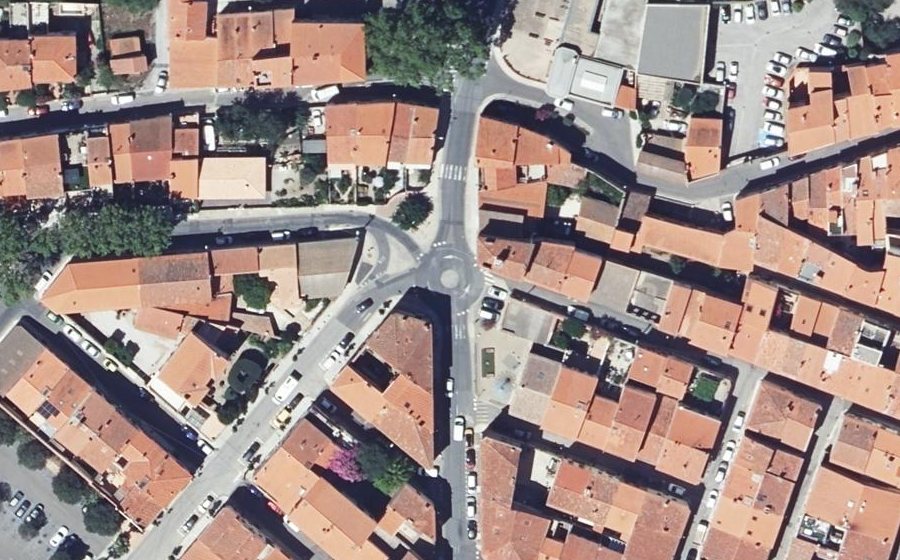 Vue aérienne du Mini-giratoire n°348105371