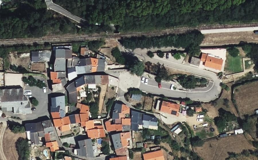 Vue aérienne du Mini-giratoire n°351122017