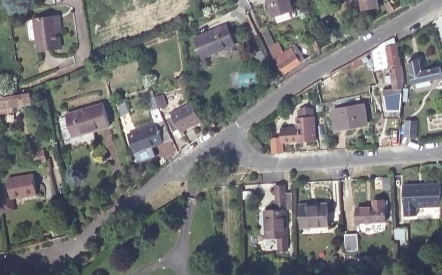 Vue aérienne du Mini-giratoire n°354504763