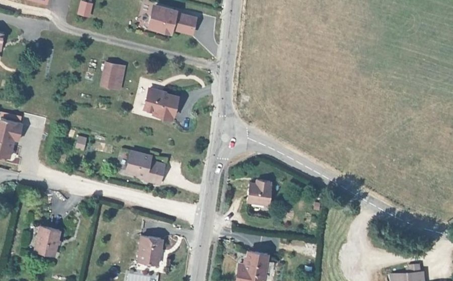 Vue aérienne du Mini-giratoire n°356233321