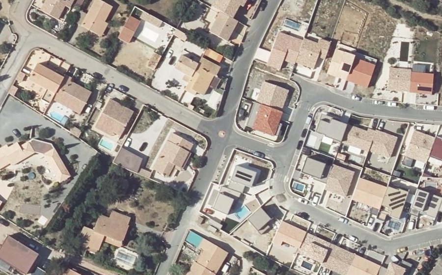 Vue aérienne du Mini-giratoire n°357195343