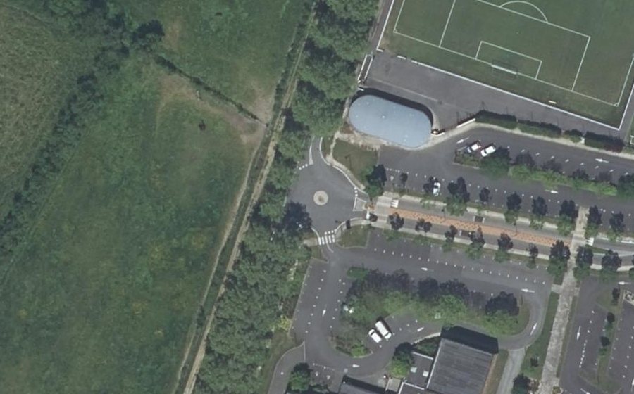 Vue aérienne du Mini-giratoire n°360154160